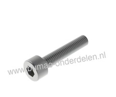 Inbusbout M6x25 met binnenzeskant, verzinkt, Inbusbout M6x25, Inbussleutelmaat 5, DIN 912, Klasse 8.8 Cilinderbout, Imbusbout