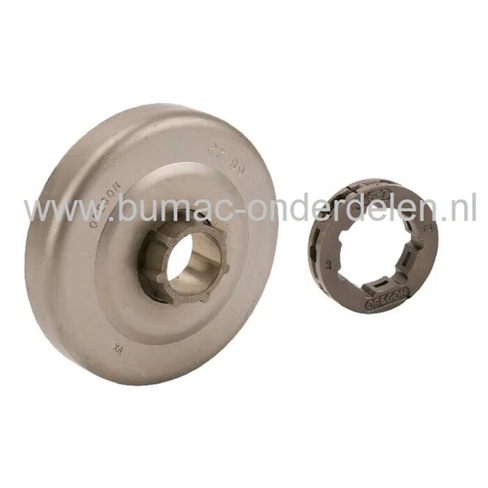 Aandrijftandwiel voor de Dolmar en Makita 112, 113, 114, 116, 117, 119, 120, 116si en 120si, kettingzaag