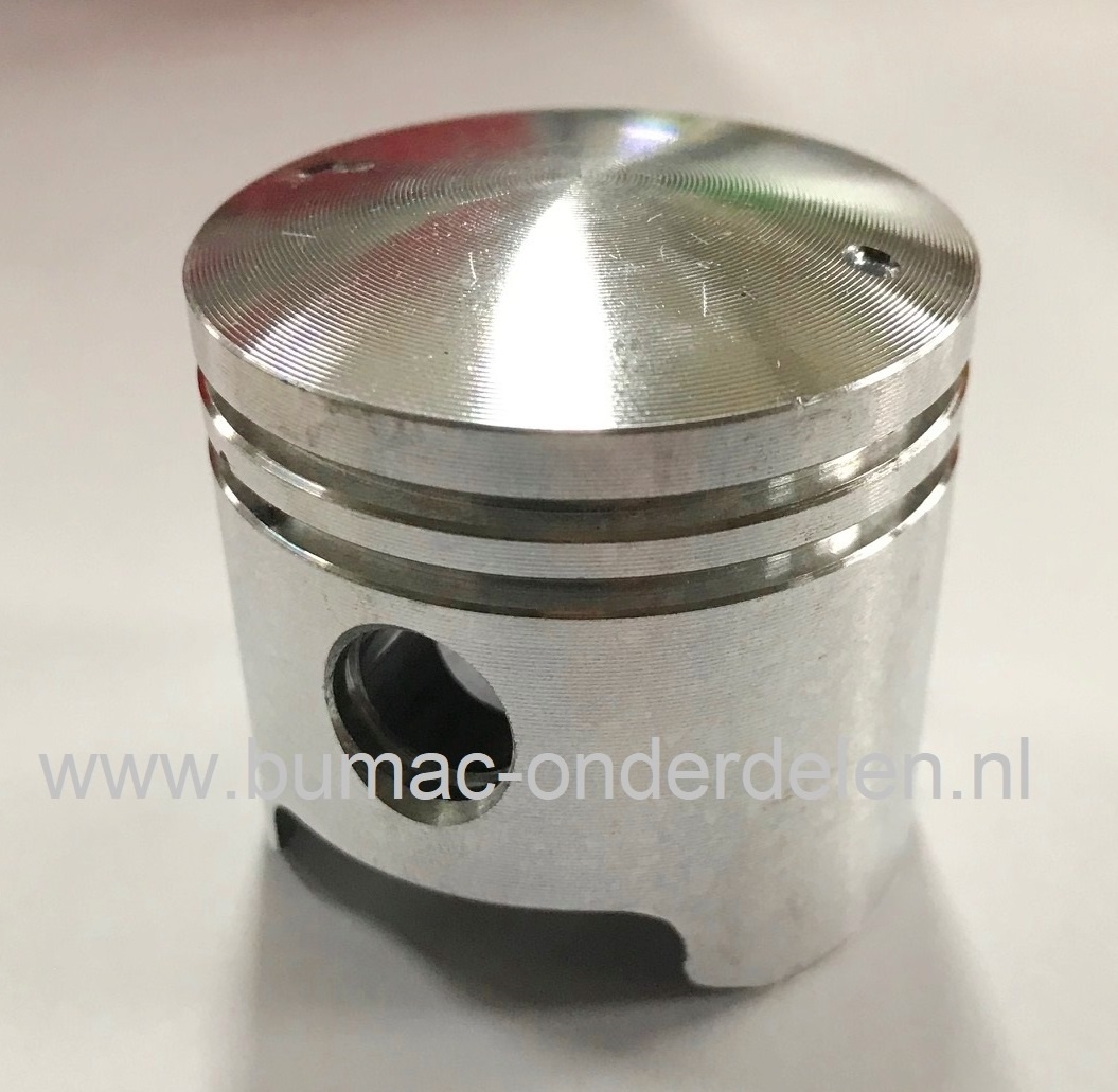 Zuiger Ø 40 mm voor Castelgarden, Stiga, Alpina, Mountfield Bosmaaiers, Trimmers, Bermmaaiers, ABR42, ABR42D, B42, B42D, CB142, EP420G, OKAY 4516MS, SBC242, SBC242D, SBC243D, TB422D, XB242D, GGP Motordelen