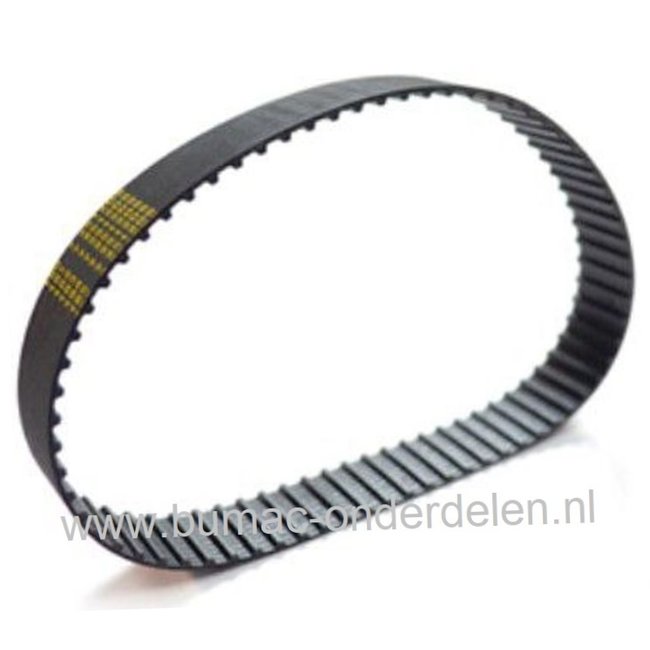 Tandriem 50 Tands voor BLACK & DECKER Schaafmachine BD85, DN85, SR500E, P6103, Getande Riem Breedte 23 mm, Lengte 254 mm, Steek 5,08 mm