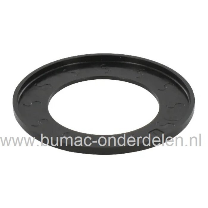 Schijf voor oa Bevestigen Maaimes bij John Deere en Sabo Grasmaaiers, Gazonmaaiers, Loopmaaiers, Meenemer voor Fiberring voor Maaimes Bevestiging Johndeere R47S, R47V, R47VE, Sabo 43-A Economy, 43 Compact Schijf, Slipring voor Monteren Grasmaaiermes