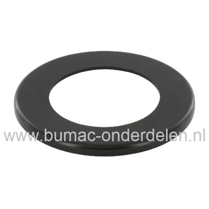 Schijf voor oa Bevestigen Maaimes bij John Deere en Sabo Grasmaaiers, Gazonmaaiers, Loopmaaiers, Meenemer voor Fiberring voor Maaimes Bevestiging Johndeere R47S, R47V, R47VE, Sabo 43-A Economy, 43 Compact Schijf, Slipring voor Monteren Grasmaaiermes