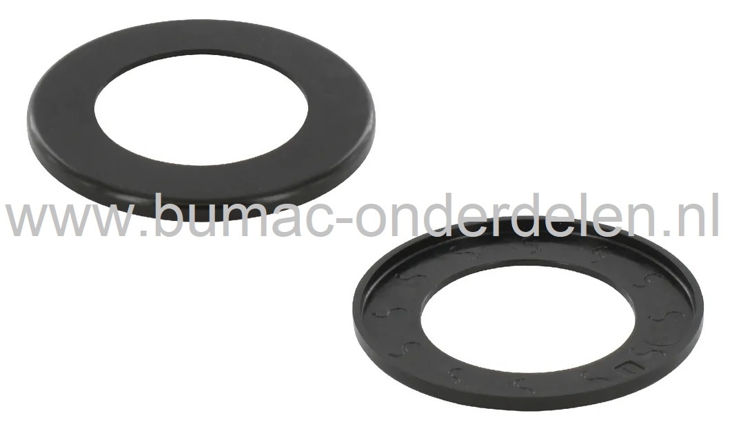 Schijf voor oa Bevestigen Maaimes bij John Deere en Sabo Grasmaaiers, Gazonmaaiers, Loopmaaiers, Meenemer voor Fiberring voor Maaimes Bevestiging Johndeere R47S, R47V, R47VE, Sabo 43-A Economy, 43 Compact Schijf, Slipring voor Monteren Grasmaaiermes
