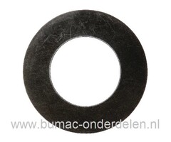 Stalen Schotelveer voor John Deere en Sabo Grasmaaiers, Loopmaaiers, Cirkelmaaiers, Frictieschrijf voor oa Bevestigen Maaimes bij JOHN DEERE R47S, R47V, R47VE, SABO 43-A Economy, 43 Compact, Glijplaat, Glijschijf, Frictieschijf, Klemplaat, Opvulschij