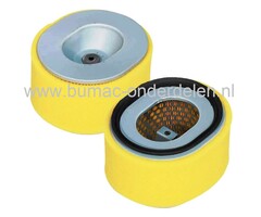 Luchtfilter met Voorfilter voor Yanmar L48N, L70N, L100N Dieselmotoren op Trilplaat, Generator, Triller, Veegmachine, Tuinfrees, Minikraan, Bobcat, Waterpomp, Aggregaat, Houtversnipperaar, Compressor, YANMAR Fijnstoffilter