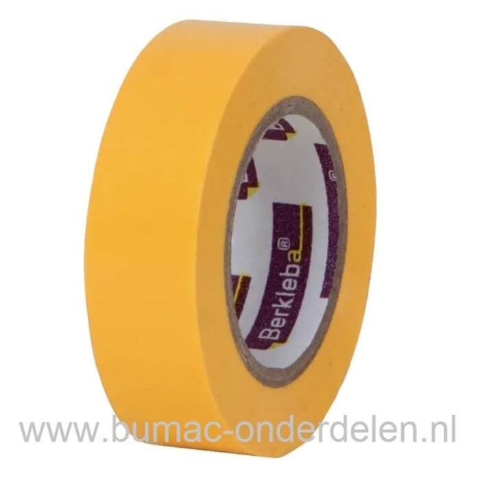 Tape 15 mm x 10 Mtr voor het isoleren, bundelen en coderen van stroomkabels, Vlamvertragende Isolatieband, Isolatie Plakband, Isolatietape, PVC tape
