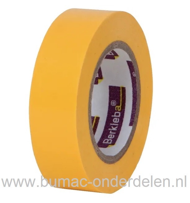 Tape 15 mm x 10 Mtr voor het isoleren, bundelen en coderen van stroomkabels, Vlamvertragende Isolatieband, Isolatie Plakband, Isolatietape, PVC tape
