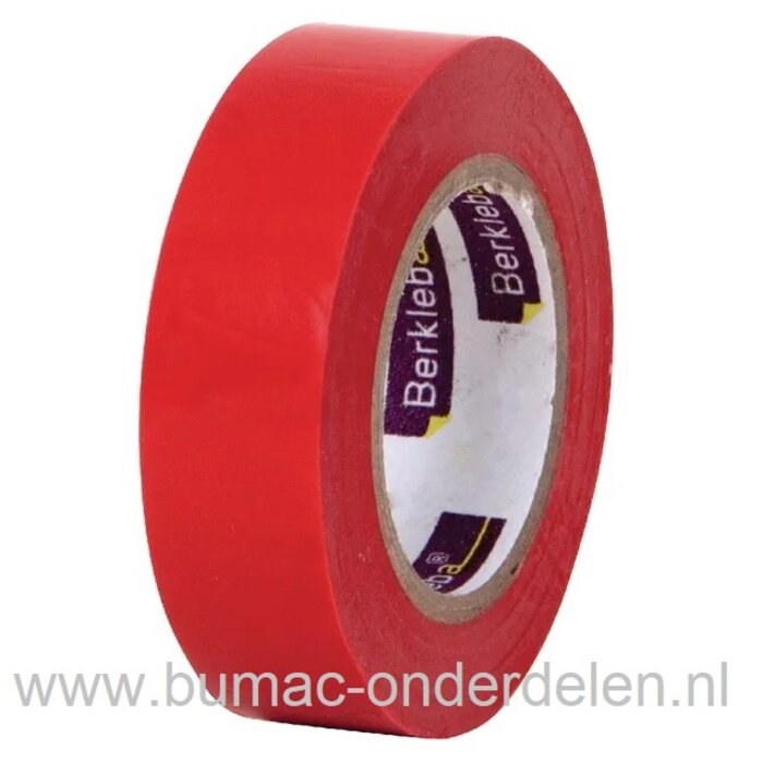Tape 15 mm x 10 Mtr voor het isoleren, bundelen en coderen van stroomkabels, Vlamvertragende Isolatieband, Isolatie Plakband, Isolatietape, PVC tape