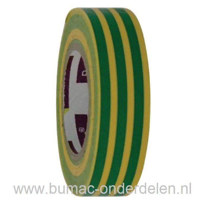 Tape 15 mm x 10 Mtr voor het isoleren, bundelen en coderen van stroomkabels, Vlamvertragende Isolatieband, Isolatie Plakband, Isolatietape, PVC tape