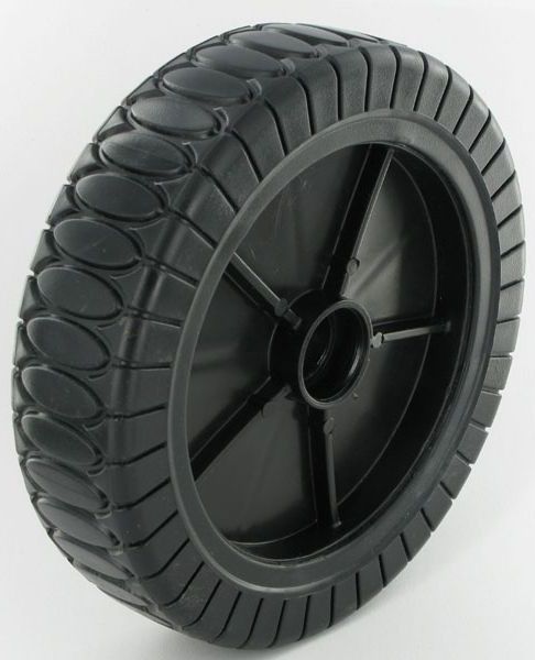 Castelgarden Kunststof Achter Wiel Ø 210 mm voor onder andere NP 534 TR, Grasmaaier - Benzinemaaier - Loopmaaier van Castel Garden - Stiga - Alpina - Mountfield CAL480, CAL484, CAL534TR, CSL534TR, Collector 46S, EUM530, EUM480, EUM481, NP534TR, RT4780, R4