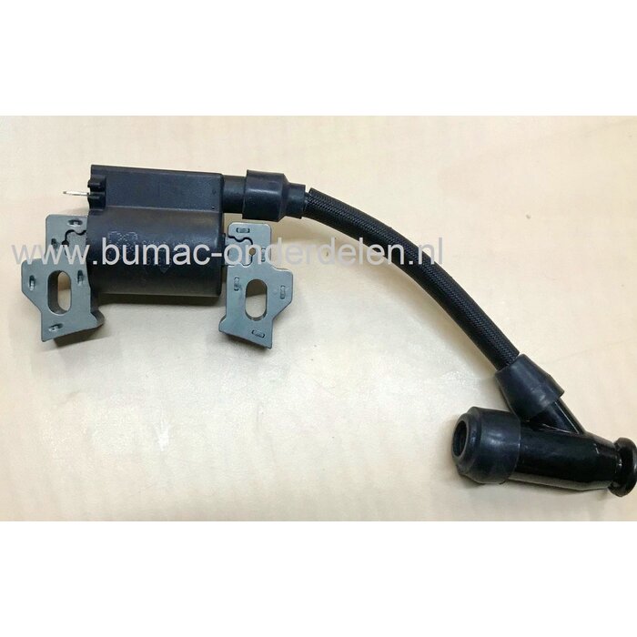Ontsteking voor Loncin 1P64F-D-02 Motor en Alko Tech 135OHV op Grasmaaier, Zitmaaier, Tuintrekker Bobine