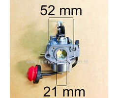 Carburateur voor Loncin LC175FDS Motor Carburator voor Veegmachine, Trilplaat, Generator, Blower, Hoogwerker, Aggregaat, Tuinfrees, Waterpomp, Hogedrukreiniger, Hakselaar, Klover LCT LC 175 FDS, onderdeel