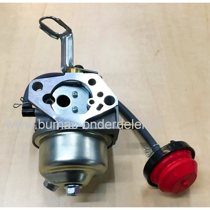 Carburateur voor Loncin LC185FDS, LC190FDS Motorblok Carburator voor Trilplaat, Veger, Triller, Blower, Frees, Klover, Aggregaat, Generator, Hoogwerker, Maaier, Frees, Waterpomp, Stoomcleaner LCT LC 185 FDS, LC 190 FDS