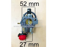 Carburateur voor Loncin LC185FDS, LC190FDS Motorblok Carburator voor Trilplaat, Veger, Triller, Blower, Frees, Klover, Aggregaat, Generator, Hoogwerker, Maaier, Frees, Waterpomp, Stoomcleaner LCT LC 185 FDS, LC 190 FDS