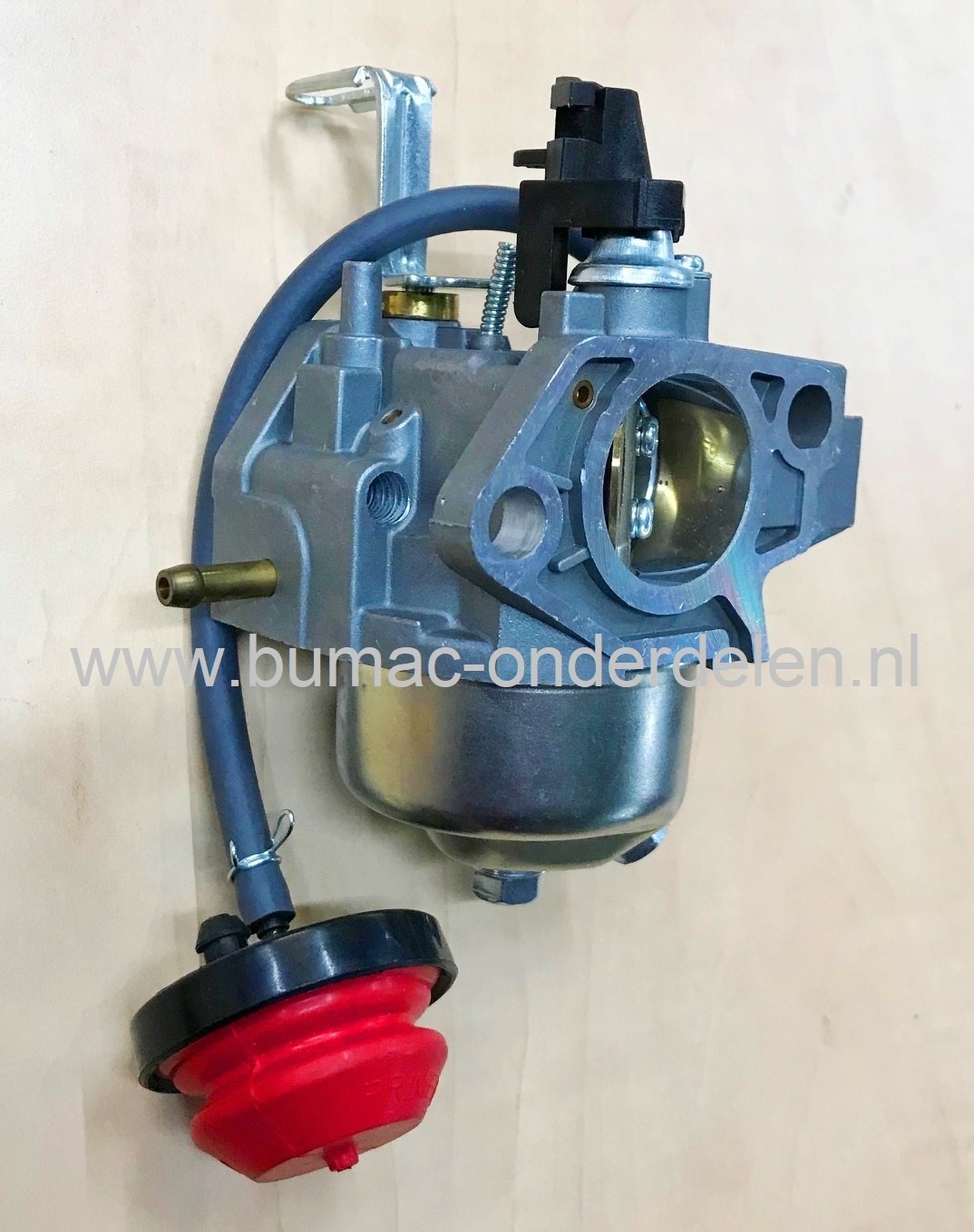 Carburateur voor Loncin LC185FDS, LC190FDS Motorblok Carburator voor Trilplaat, Veger, Triller, Blower, Frees, Klover, Aggregaat, Generator, Hoogwerker, Maaier, Frees, Waterpomp, Stoomcleaner LCT LC 185 FDS, LC 190 FDS