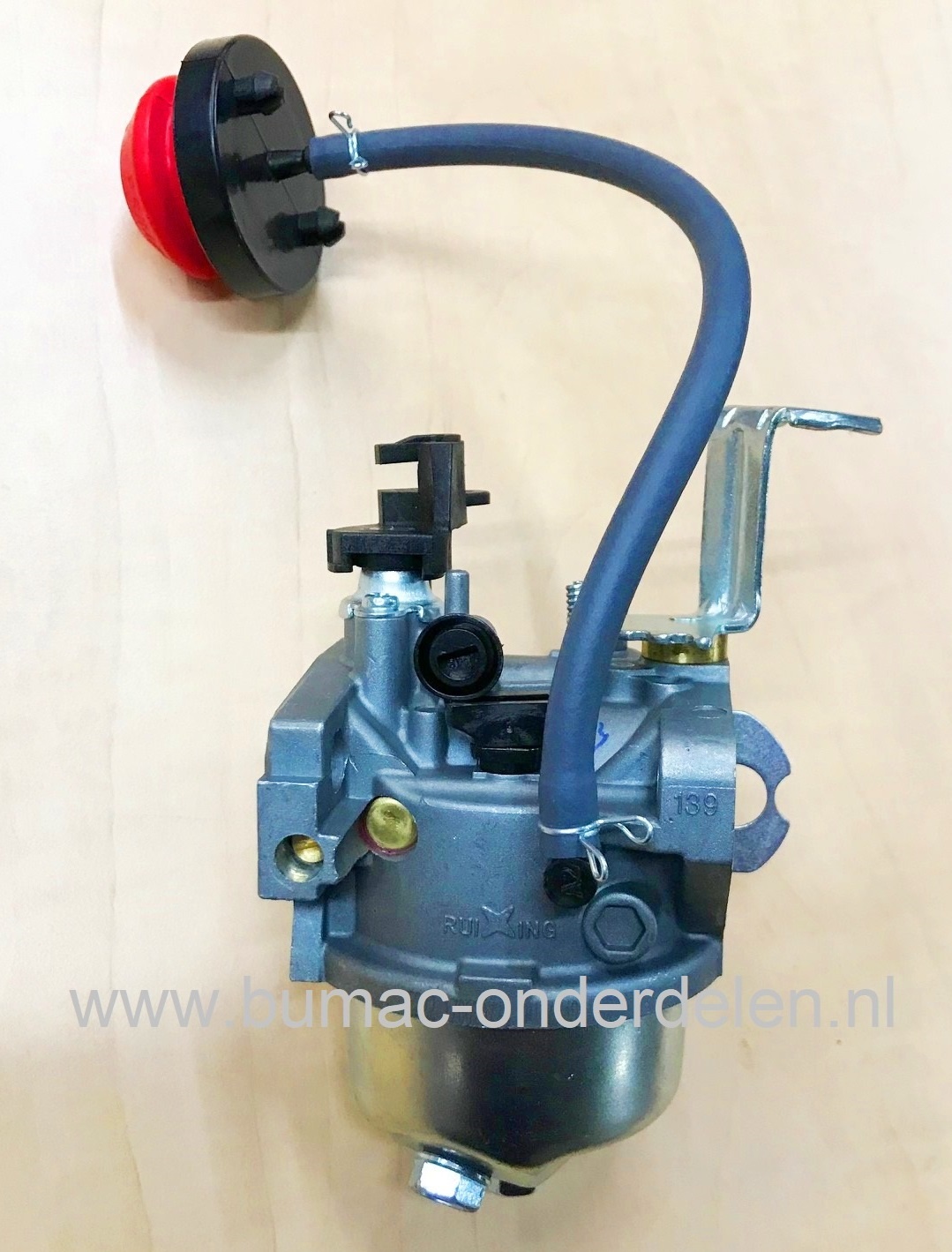 Carburateur voor Loncin LC185FDS, LC190FDS Motorblok Carburator voor Trilplaat, Veger, Triller, Blower, Frees, Klover, Aggregaat, Generator, Hoogwerker, Maaier, Frees, Waterpomp, Stoomcleaner LCT LC 185 FDS, LC 190 FDS