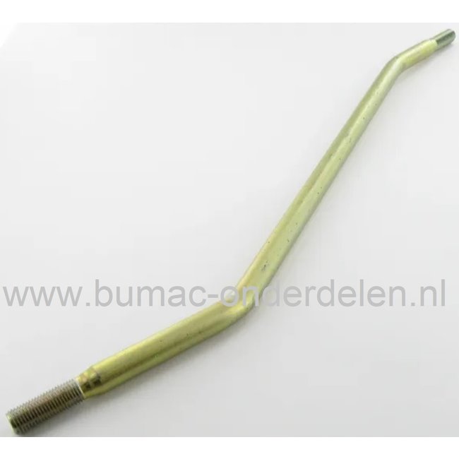 Stuurstang voor MTD, White, Gutbrod, Yard Man, Bolens, Eurotrac, Fleurelle Zitmaaier AE4145, AE4160, B10, B12, B14, B100, B114, B115, B117, B118, B125, B124, B125, B128, B130, EDT1396, EDT13092, J116, J126, J130, J136, JA115, JE130, JE145, L120, L130, L14