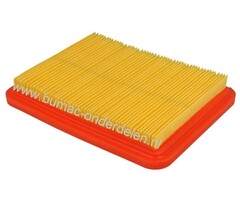 Luchtfilter voor Loncin LC1P61FA, LC1P65FA, LC1P65FB, LC1P70FA Motor op Aggregaat, Generator, Grasmaaier, Loopmaaier, Kart, Tuinfrees, Trilplaat, Verticuteermachine, LONCIN Luchtfilter voor LC 1P61 FA, LC 1P65 FA, LC 1P65 FB, LC 1P70 FA Motor, Fijnstoffil
