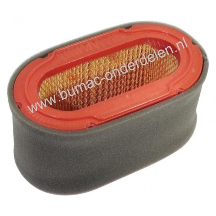 Luchtfilter met Voorfilter voor Loncin LC2P77F en LC2P82F Motoren op Grasmaaiers, Zitmaaiers, Zero Turnmaaiers, Loopmaaiers, Cirkelmaaiers, Benzinemaaiers, LONCIN Luchtfilter voor LC 2P77 F en LC 2P82 F Motoren