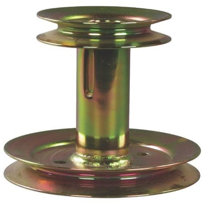 Dubbele Motorpoelie voor Castelgarden J 92 - JP 92 - TC - Twin Cut, Zitmaaier - Tuintrekker, Stiga - Castel Garden - Alpina - Mountfield