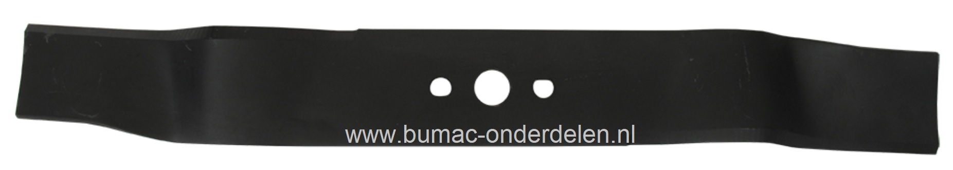 Maaimes 46,1 Cm voor Daye DYM1576 Grasmaaiers, Cirkelmaaiers, Loopmaaiers, DAYE Mulchmes, Lengte 461 mm, Asgat 16,3 mm, Zijgaten 10x8,6 mm, Hart op Hart Afstand 47,8 mm, Breedte 55 mm