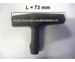 Handvat voor Startkoord T/m Ø 5 mm Kettingzaag, Motorzaag, Bladblazer, Bosmaaier, Trimmer, Grondboor, Strimmer van Stihl, Handgreep, Starthandvat, Start Handgreep, Handvatten, Handgrepen, Starter Stihl, Start inrichting Onderdeel