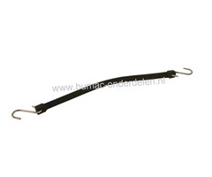 Spanrubber met haak 56 cm - 1,8 cm, spanrubber met 2 haken