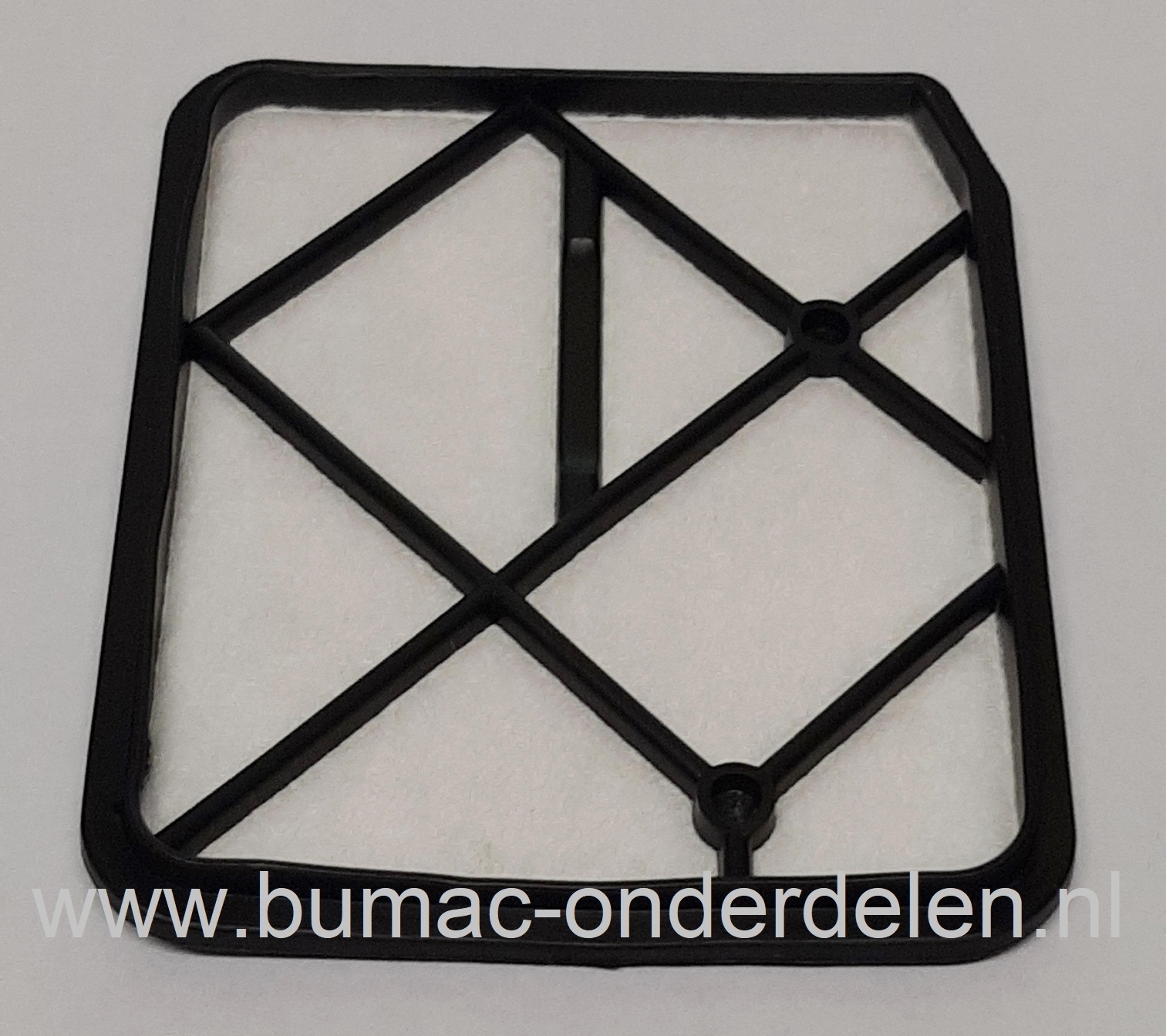 Luchtfilter Efco, Oleo-Mac Stark 37, 38, 42, 44, 3700, 3800, 4200, 4400, Sparta 37, 38, 42, 44, 370, 380, 420, 440, Bosmaaiers, Trimmers, Bermmaaiers, Fijnstoffilter