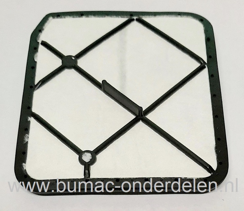 Luchtfilter Efco, Oleo-Mac Stark 37, 38, 42, 44, 3700, 3800, 4200, 4400, Sparta 37, 38, 42, 44, 370, 380, 420, 440, Bosmaaiers, Trimmers, Bermmaaiers, Fijnstoffilter