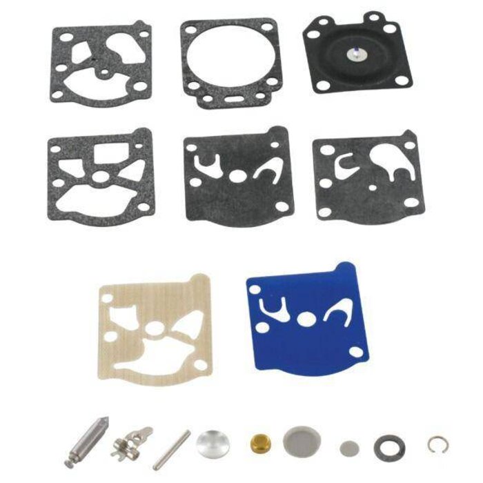 Membraan Reparatieset voor Walbro Carburateur. membraan voor Kettingzaag, Bladblazer, Bosmaaier, Strimmer, Bosmaaier.