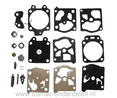 Membraan Reparatieset voor Walbro Carburateur, Membraan voor Kettingzaag, Bladblazer, Bosmaaier, Strimmer, Bosmaaier, Motorzaag, onderdeel