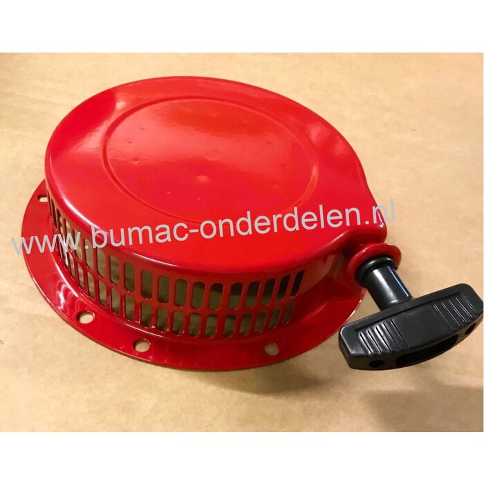 Handstarter voor Honda G300 Motor op Trilplaat, Generator, Zaagmachine, Veegmachine, Cart, Tuinfrees, Waterpomp, Aggregaat, Hogedrukreiniger Complete Startkap G 300