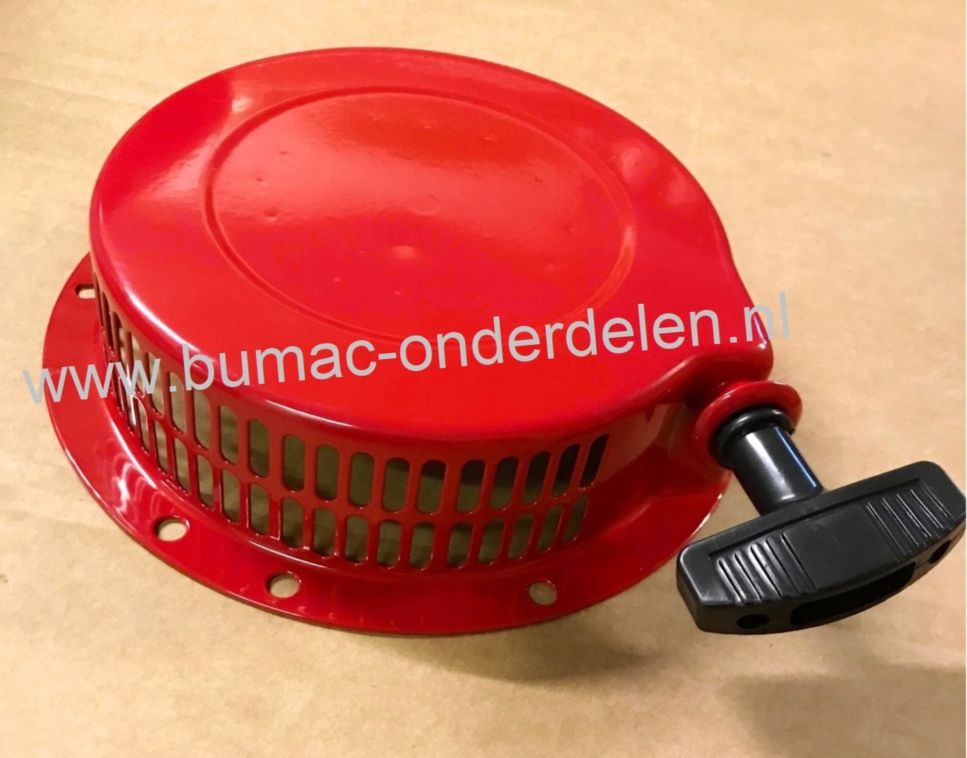 Handstarter voor Honda G300 Motor op Trilplaat, Generator, Zaagmachine, Veegmachine, Cart, Tuinfrees, Waterpomp, Aggregaat, Hogedrukreiniger Complete Startkap G 300