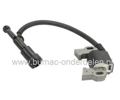 Ontstekingsspoel voor Kohler Command PRO CH395 Motor op Aggregaat, Veegmachine, Tuinfrees, Houtklover, Trilplaat, Houtversnipperaar, Zitmaaier, Generator, Bladblazer,  Hakselaar Bobine CH 395