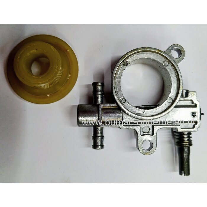 Oliepomp voor Komatsu Zenoah G-2500, G-3800, G2500, G3800 kettingzaag olie pomp met wormwiel, onderdeel