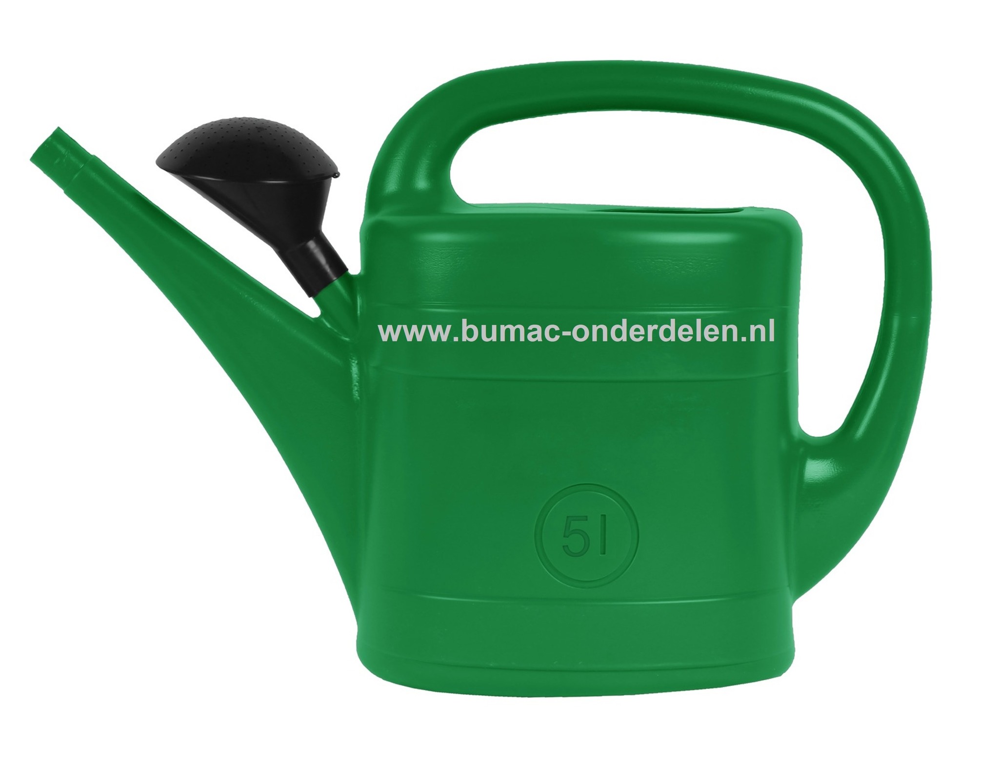 Gieter groen 5 liter maatverdeling en broeskop. Deze kunststof gieter of ook wel gietemmer genoemd is door het handige formaat , inhoud 5 liter, geschikt voor het water geven aan kamerplanten en/of tuinplanten. Een gieter is onmisbaar in huis, kantoor of