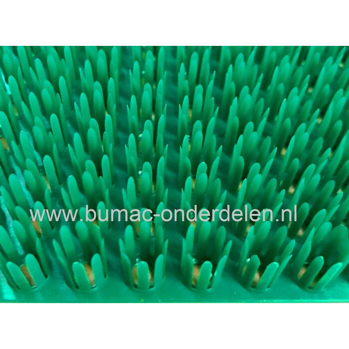 Deurmat -Grasmat 58,5 cm x 39 cm voor binnen en buitenshuis een kunstgras mat is decoratief  en functioneel uitstekend te gebruiken als entreemat, schoonloopmat, Inloopmat, Droogloopmat, Binnenmat, Buitenmat, Antislipmat Weerbestendig