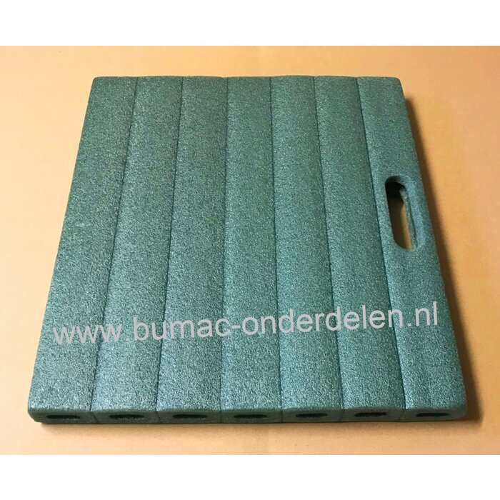 Multifunctioneel kussen met handvat  35x30x3 cm voor huis- en tuinwerkzaamheden- of thuis of onderweg- kniebescherming - kussen voor onder de knie- kniemat - tuinknielkussen