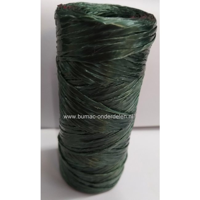 Kunststof Raffia, 100m, bindmateriaal, klimhulpmiddel,  oersterk, decoratiemateriaal, Dit sterke touw gebruikt u voor verschillende doeleinden, zoals het opbinden van klimplanten, Bindtouw