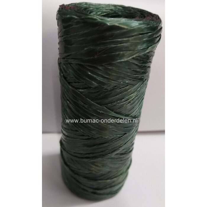 Kunststof Raffia, 100m, bindmateriaal, klimhulpmiddel,  oersterk, decoratiemateriaal, Dit sterke touw gebruikt u voor verschillende doeleinden, zoals het opbinden van klimplanten, Bindtouw