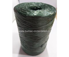 Kunststof Raffia, 400 m, bindmateriaal, klimhulpmiddel,  oersterk, decoratiemateriaal, Dit sterke touw gebruikt u voor verschillende doeleinden, zoals het opbinden van klimplanten, Bindtouw