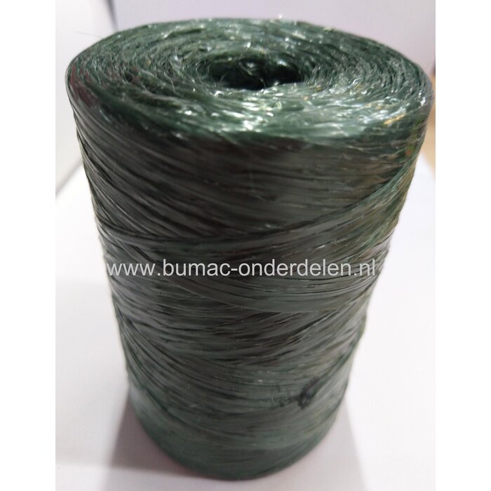 Kunststof Raffia, 400 m, bindmateriaal, klimhulpmiddel,  oersterk, decoratiemateriaal, Dit sterke touw gebruikt u voor verschillende doeleinden, zoals het opbinden van klimplanten, Bindtouw