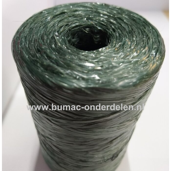 Kunststof Raffia, 400 m, bindmateriaal, klimhulpmiddel,  oersterk, decoratiemateriaal, Dit sterke touw gebruikt u voor verschillende doeleinden, zoals het opbinden van klimplanten, Bindtouw