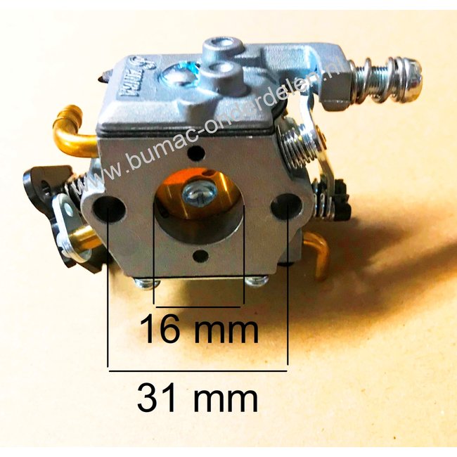 Carburateur voor Komatsu Zenoah G3800, G4100 Kettingzaag Carburator voor onder andere Komatsu Zenoah G 3800 - G 4100 Motorzagen