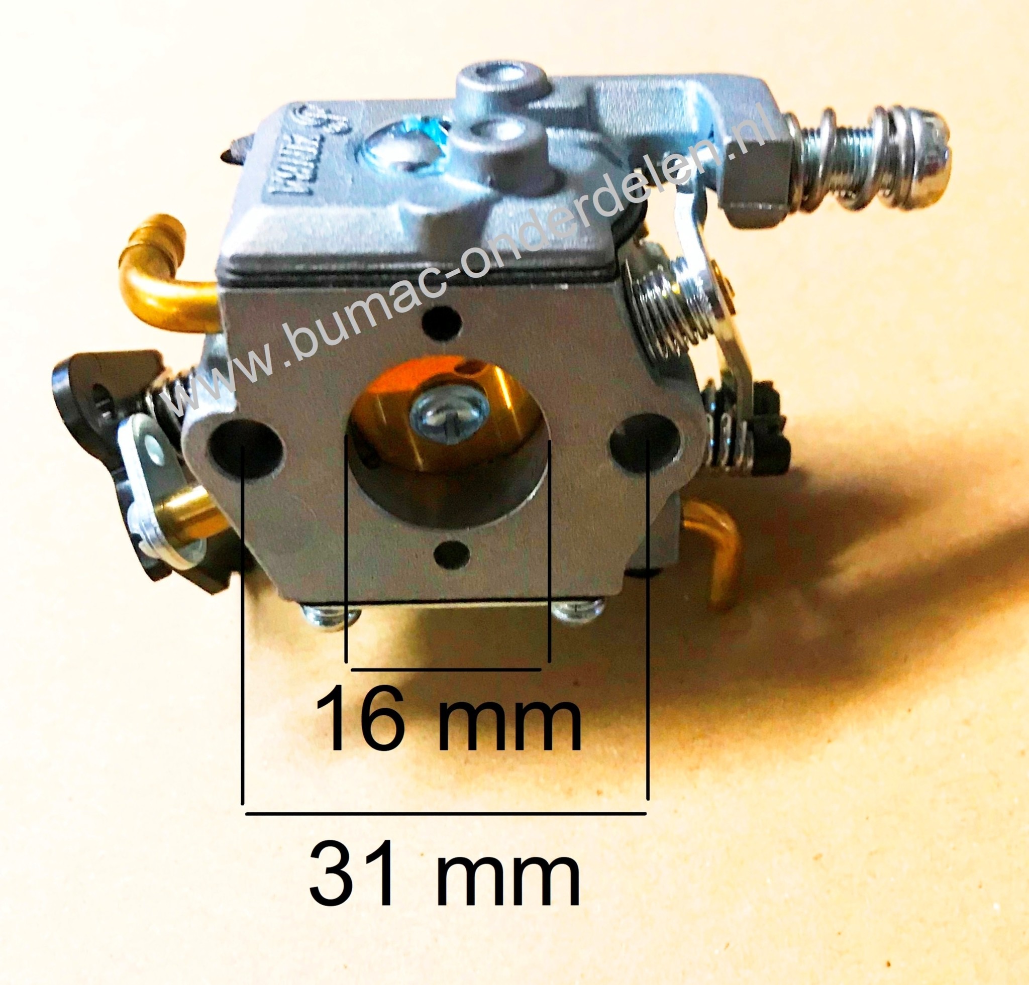 Carburateur voor Komatsu Zenoah G3800, G4100 Kettingzaag Carburator voor onder andere Komatsu Zenoah G 3800 - G 4100 Motorzagen