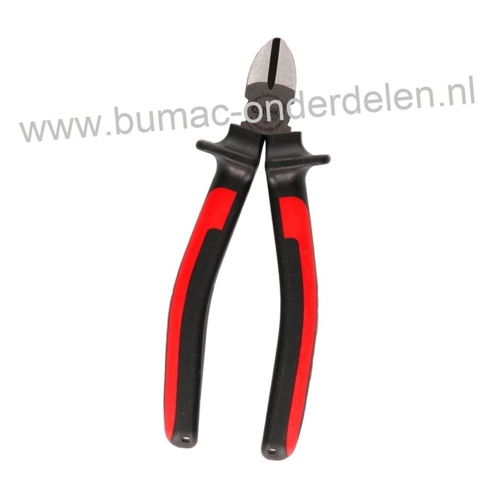 Zijkniptang  voor het knippen van verschillende draadsoorten  speciaal-gereedschapsstaal met  geharde snijvlakken