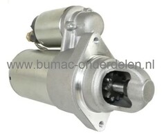 Startmotor 10 Tands voor Kawasaki FX751V, FX801V, FX850V, FX921V, FXT00V Motoren op Zero Turn Maaiers, Frontmaaiers, Zitmaaiers, Tuintrekkers, John Deere, KAWASAKI Elektrische Starter, Electrische Startmotor