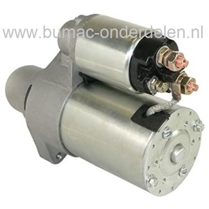 Startmotor 10 Tands voor Kawasaki FX751V, FX801V, FX850V, FX921V, FXT00V Motoren op Zero Turn Maaiers, Frontmaaiers, Zitmaaiers, Tuintrekkers, John Deere, KAWASAKI Elektrische Starter, Electrische Startmotor