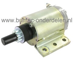 Startmotor 10 Tands voor Kohler K241, K301, K321, K341, K361 Motoren op Zitmaaiers, Frontmaaiers, Tuintrekkers, Elektrostartmoter, Electrische Starter, Elektrische Starter voor KOHLER K-241, K-301, K-321, K-341, K-361