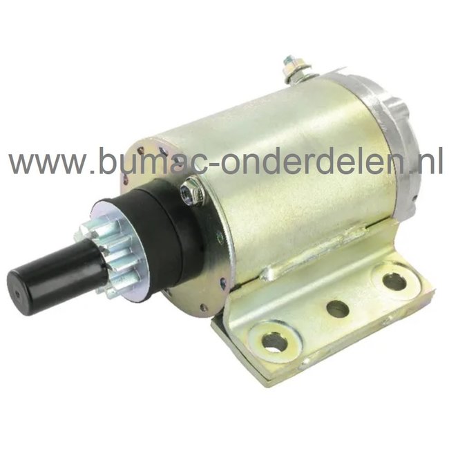 Startmotor 10 Tands voor Kohler K241, K301, K321, K341, K361 Motoren op Zitmaaiers, Frontmaaiers, Tuintrekkers, Elektrostartmoter, Electrische Starter, Elektrische Starter voor KOHLER K-241, K-301, K-321, K-341, K-361